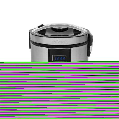 TRISTAR Cuiseur &agrave; riz num&eacute;rique 500 w 1,5 l acier inoxydable