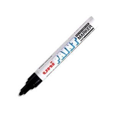 UNI BALL Uniball Px20-N Paint Marker Marqueur Peinture &Agrave; Huile Pointe Moyenne Ogive Encre &Agrave; Pigmentation Noir Lot De 12