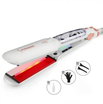 GENERIQUE Vapeur Infrarouge LED Fer &agrave; Lisser Salon Professionnel -Blanc 