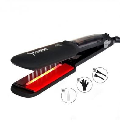 GENERIQUE Vapeur Infrarouge LED Fer &agrave; Lisser Salon Professionnel -Noir 
