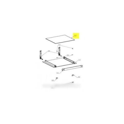 ELECTROLUX Verre intermediaire pour four  - 8989798