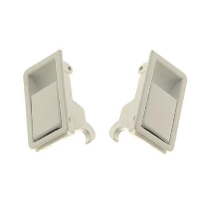 WHIRLPOOL  - Verrous hotte blancs pour hotte