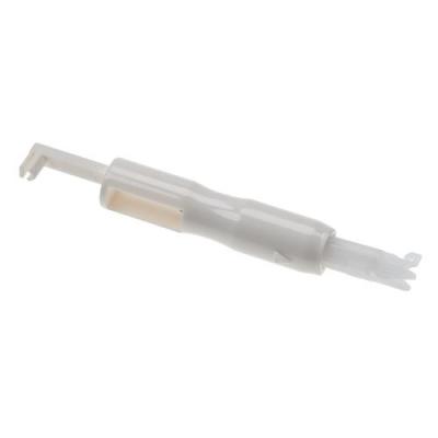  vhbw Enfileur d'aiguille pour machine &agrave; coudre domestique - plastique, longueur 7 cm, blanc 
