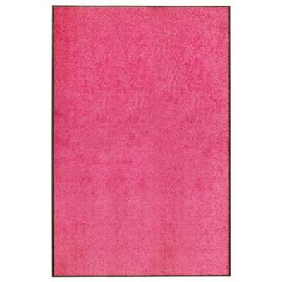 VIDAXL Paillasson lavable Rose 120x180 cm  Rose