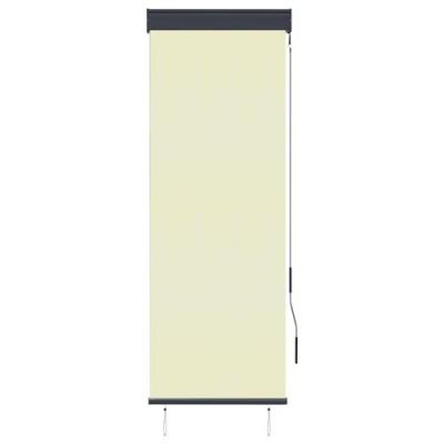 VIDAXL  - Store roulant d'ext&eacute;rieur 60 x 250 cm Cr&egrave;me Cream