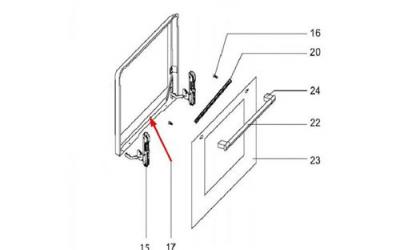 FAGOR Vitre Interieure De Contre-porte Pour Four  - Cb3e01424
