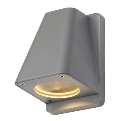 Wallyx gu10 applique, gris argent, max. 50w, ip44 - slv - gris argent