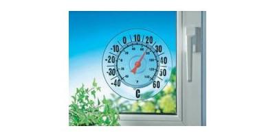 WENKO  Thermom&egrave;tre ext&eacute;rieur  avec ventouse