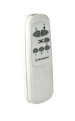 WESTINGHOUSE 7214040 Bendan Ventilateur de plafond R7s 80 W M&eacute;tal blanc 