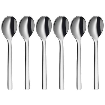 WMF Bo&icirc;te 6 cuill&egrave;res &agrave; espresso Nuova Gris 
