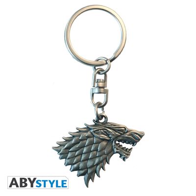 ABYSTYLE Porte-cl&eacute;s 3D Game Of Thrones Stark 