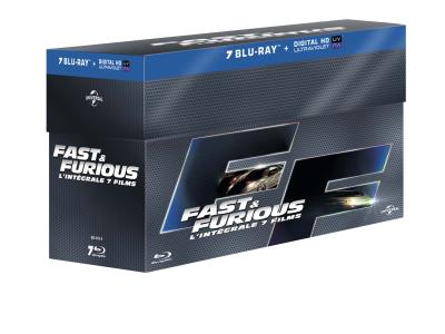 Fast & Furious 1 &agrave; 7 Blu-ray 
