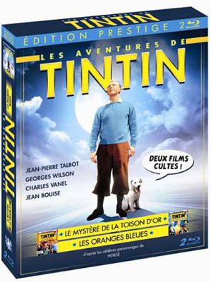 Tintin et le myst&egrave;re de la Toison d'or - Tintin et les oranges Bleues - Coffret Blu-Ray 