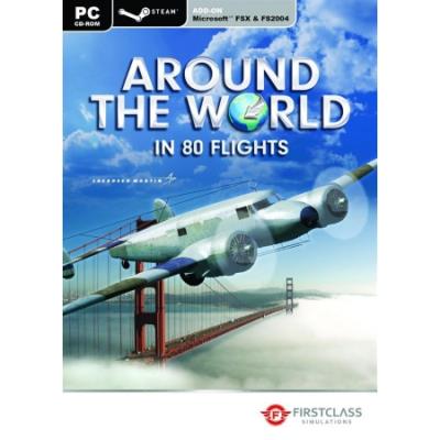 Around The World in 80 flights : flight simulator X and STEAM