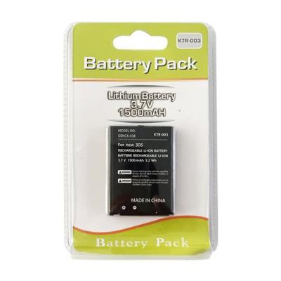 STRA&SZLIG;E GAME Batterie pour Nintendo NEW 3DS - 1500 mah - KTR-003 - Genca-038 -