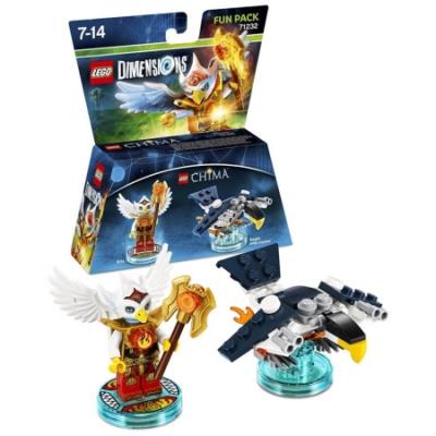 Figurine 'Lego Dimensions' - Eris - Lego Chima : Pack H&eacute;ros
