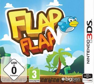 Jeu 3DS - Bigben - Flap Flap - Plateforme Arcade - PEGI 3+