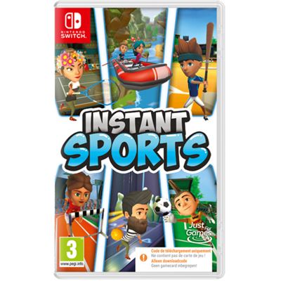 JUST FOR GAMES Instant Sport Code in a box Nintendo Switch 