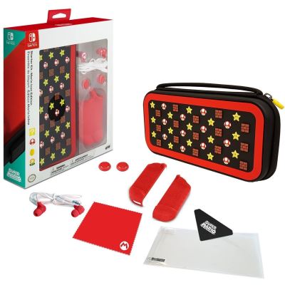 NINTENDO Kit de d&eacute;marrage Mario Ico pour  Switch Sacoche + accessoires