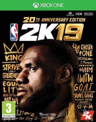 NBA 2K19 Edition 20&egrave;me anniversaire Xbox One 