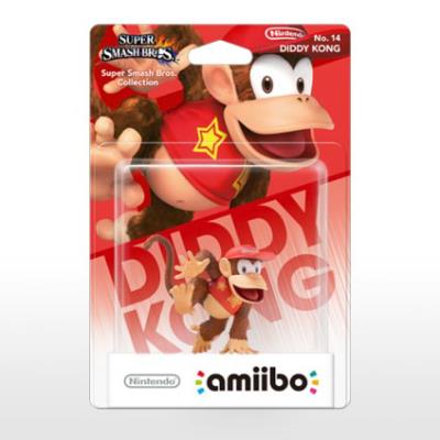 Figurine Nintendo Amiibo No. 14 Diddy Kong Collection Super Smash Bros