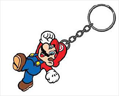 WT&T Nintendo Mario porte cl&eacute; 