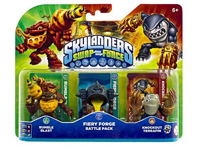 BATTLE PACK 1-Bumble Blast+Knockout Terrafin+Fiery