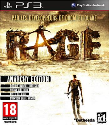 RAGE: ANARCHY EDITION / Jeu console PS3