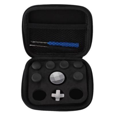 GENERIQUE 14PCS / Set Poign&eacute;e Boutons Remplacer La cl&eacute; de contr&ocirc;leur de kit pour XBOX ONE ELITE / PS4 / Switch (Noir) 