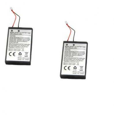 STRA&SZLIG;E GAME 2 X Batterie pour manette PS4 Pro - PS4 Slim - 2000 mah - LIP1522 -  &reg; 