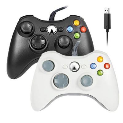 ONEVER Manette de jeu - Xbox - 360 - Filaire - Ergonomique - Retour de vibrations r&eacute;glable