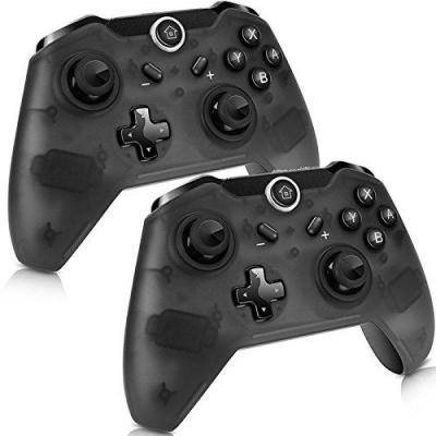  2Pcs Manette pour Nintendo Switch, Switch Pro Sans Fil Contr&ocirc;leur, Wireless Bluetooth Gamepad Controller 