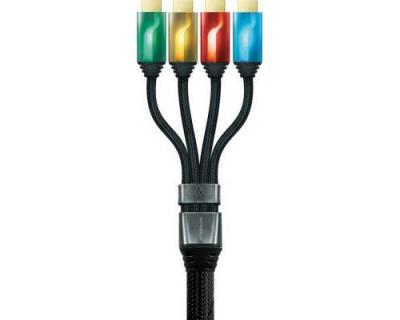 AFTERGLOW  PL-9025GOPBEU C&acirc;ble HDMI Quadruple 1,80 m Multicolore