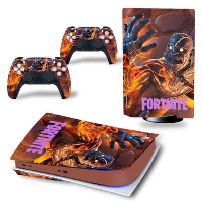 GENERIQUE Autocollant Stickers de Protection pour Console Sony PS5 Edition Standard - - Fortnite (TN-PS5Disk-4299) 