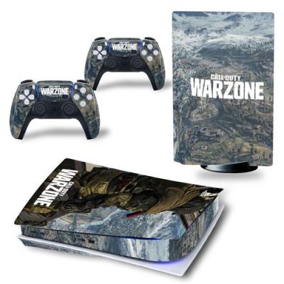 GENERIQUE Autocollant Stickers de Protection pour Console Sony PS5 Edition Standard - - Call of duty (TN-PS5Disk-4052) 
