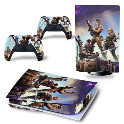 GENERIQUE Autocollant Stickers de Protection pour Console Sony PS5 Edition Standard - - Fortnite (TN-PS5Disk-8397) 