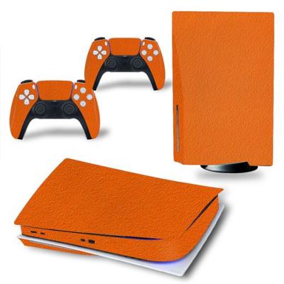 GENERIQUE Autocollant Stickers de Protection pour Console Sony PS5 Edition Standard - - Orange (orange)