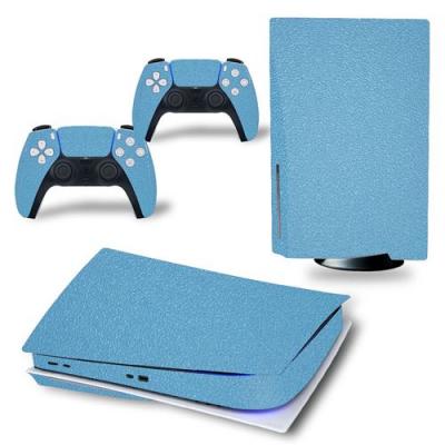 GENERIQUE Autocollant Stickers de Protection pour Console Sony PS5 Edition Standard - - Bleu (Blue)