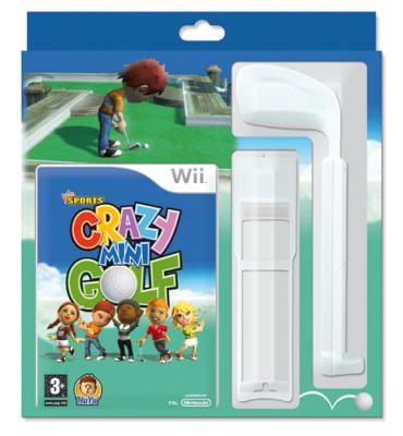 Bigben Crazy Mini Golf + club pour Wii