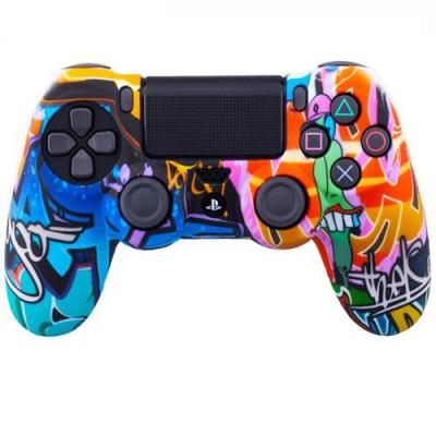 OEM Coque de protection en silicone pour manette PS4/Slim/Pro - Multicolore #1 