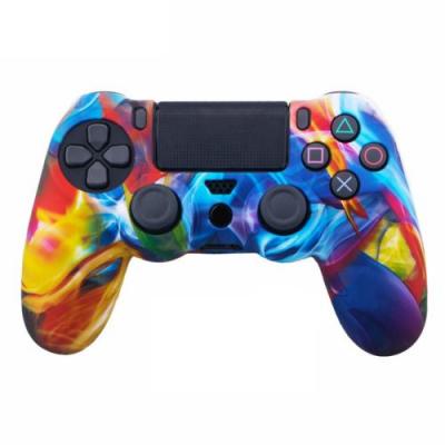 OEM Coque de protection en silicone pour manette PS4/Slim/Pro - Multicolore #3 