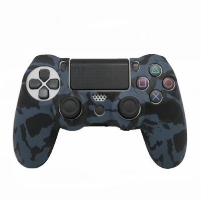 OEM Coque de protection en silicone pour manette PS4/Slim/Pro - Noir 