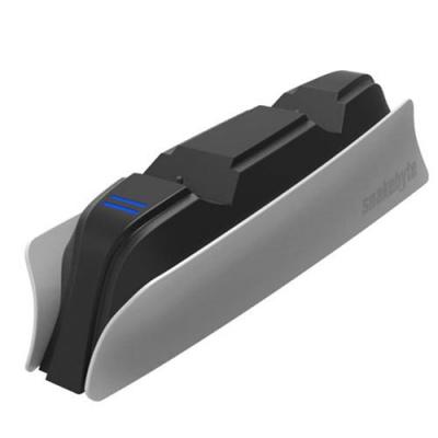 SNAKEBYTE Double socle de chargement pour manettes PS5  Blanc