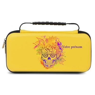 TAPERSO Etui Pochette Switch Lite Jaune Mort Mexicaine Arc personnalisee