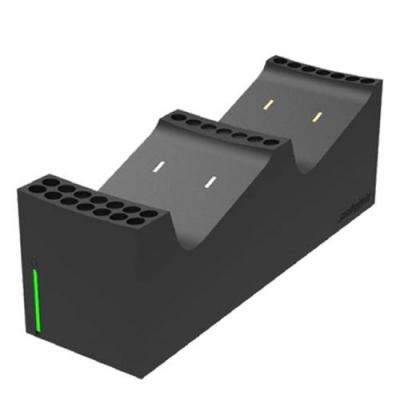 SNAKEBYTE Lot de deux batteries XBOX Series X et socle de chargement Noir