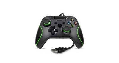  Manette filaire chronus pour xbox one, manette xbox avec prise audio casque 3,5 mm（noir） 