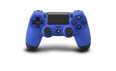 SONY Manette PS4 DualShock V1 Bleue - PlayStation Officiel