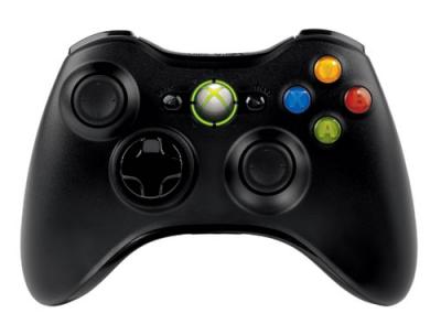MICROSOFT Manette Sans Fil Xbox 360 Noire