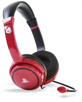 SONY DADC CZ REP SRO Micro-casque gaming st&eacute;r&eacute;o 4gamers pro 4 40 rouge pour ps4