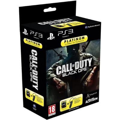 Oreillette sans fil Sony pour PS3 + Call Of Duty : Black Ops Platinum
